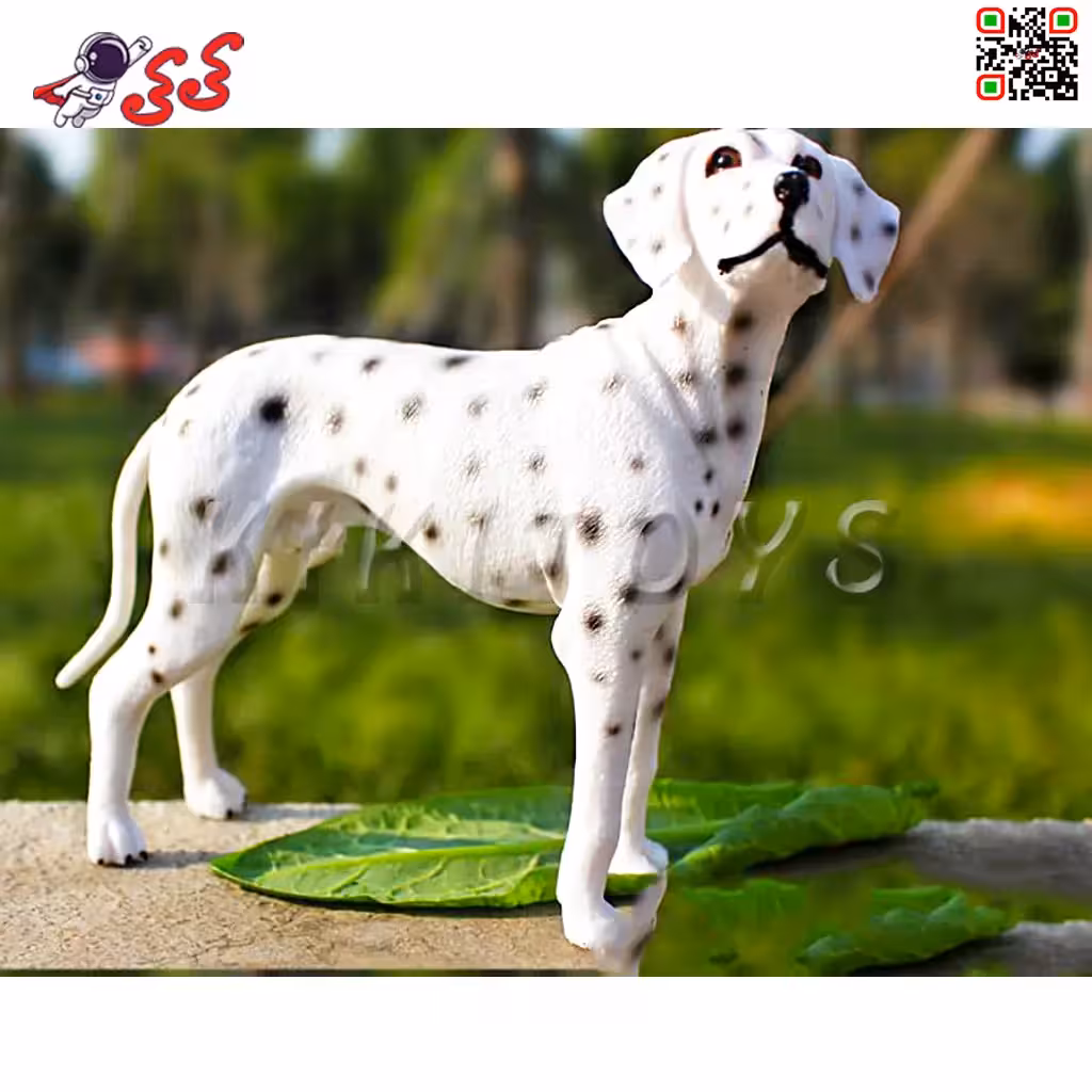 فیگور حیوانات سگ خالدار دالمیشین Fiqure of Spotted dog 691