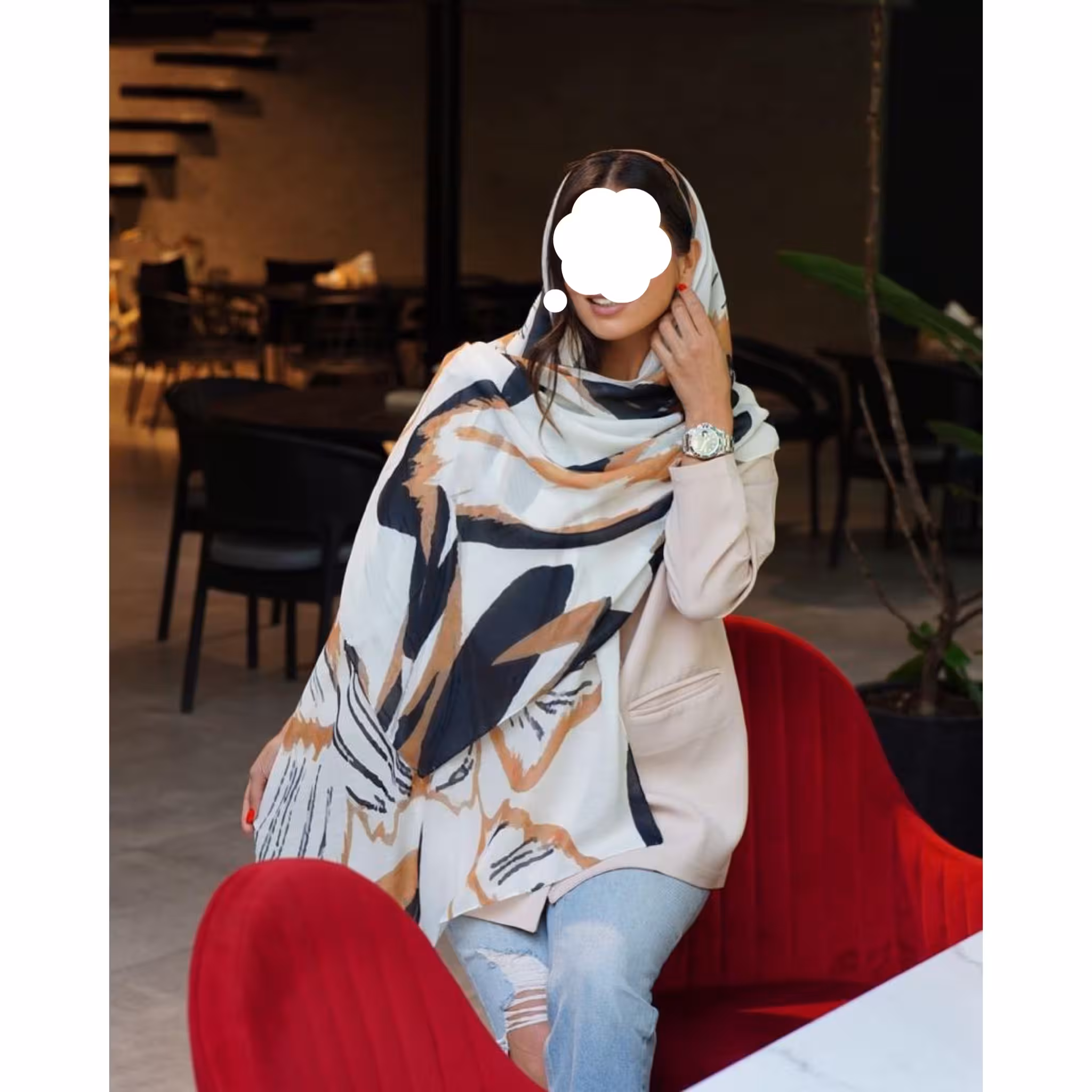 شال تمام نخ وارداتی