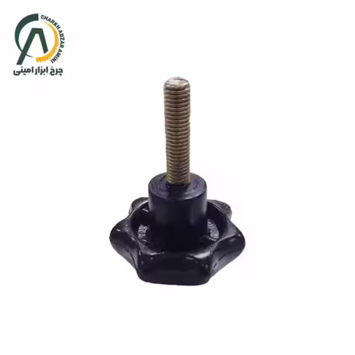 فلکه براق هفت پر 12 میلی متر پیچ 4 سانت