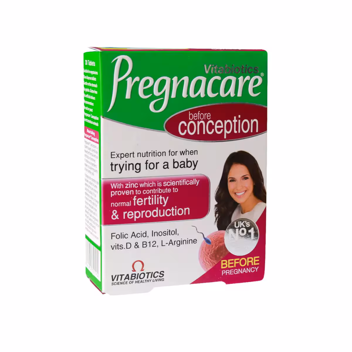 قرص پرگناکر کانسپشن تعداد 30 عدد ویتابیوتیکس