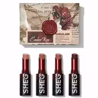 پک رژ لب جامد مات شیگلم Sheglam مدل Ember Rose Set