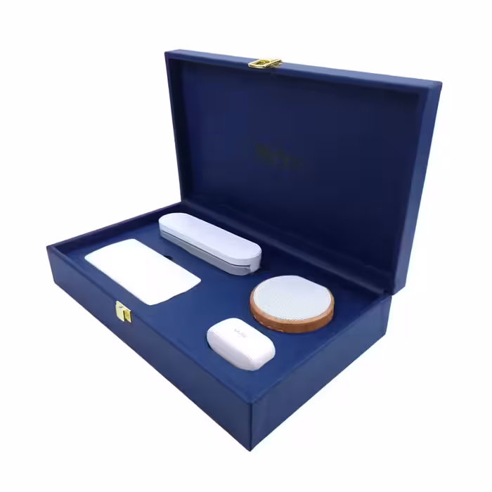 پک هدیه پاوربانک، ایرپاد، اسپیکر و چراغ مطالعه ماهور کد PD5524