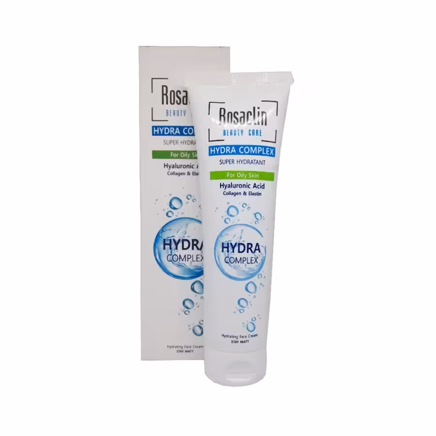 کرم مرطوب کننده وآبرسان پوست چرب رزاکلین حجم 100 میلی لیتر