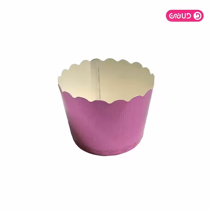 کپسول کاپ کیک متالایز صورتی 25 تایی