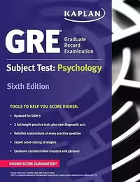 خرید و دانلود نسخه کامل کتاب GRE Subject Test: Psychology (Kaplan Test Prep) (6th Edition) - Scanned Pdf with Ocr