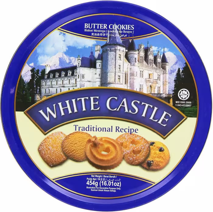 کوکی پذیرایی وایت کسل کره ای 454 گرم WHITE CASTLE
