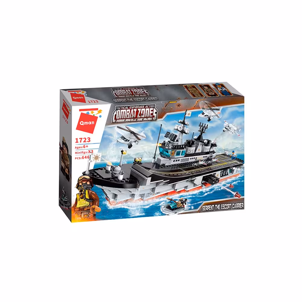 ساختنی کیومن مدل ناو جنگی کد C1723