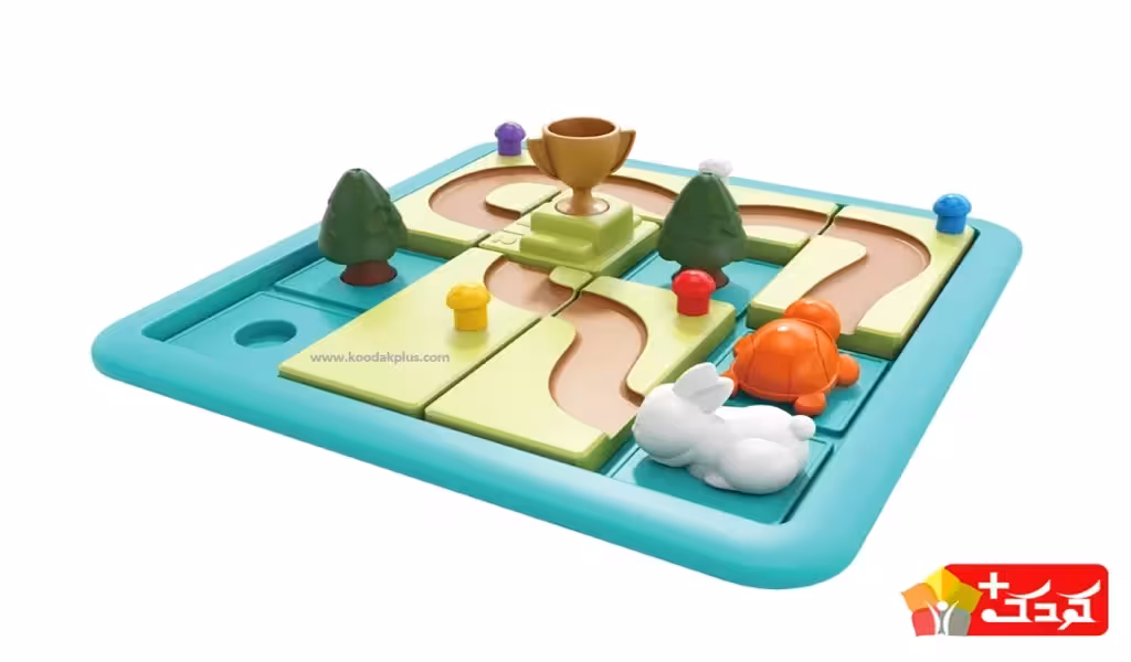 پازل خرگوش و لاک پشت هولی تویز مدل E7987