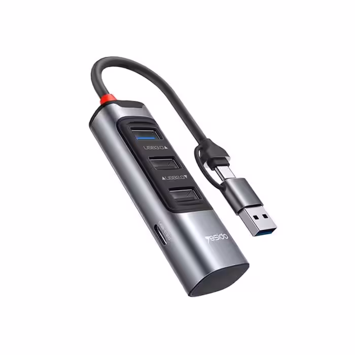 هاب 6 پورت USB/TYPE-C یسیدو YESIDO HB19