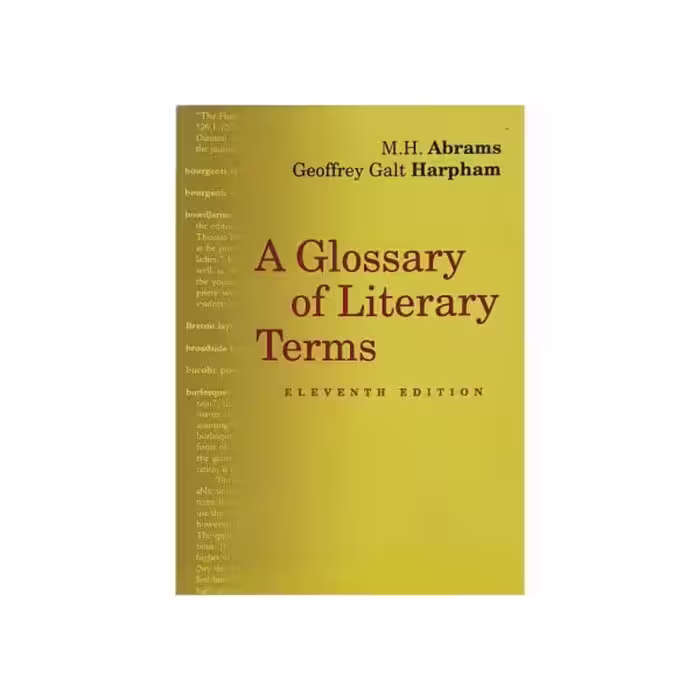 a GLOSSARY of LITERARY TERMS eleventh edition