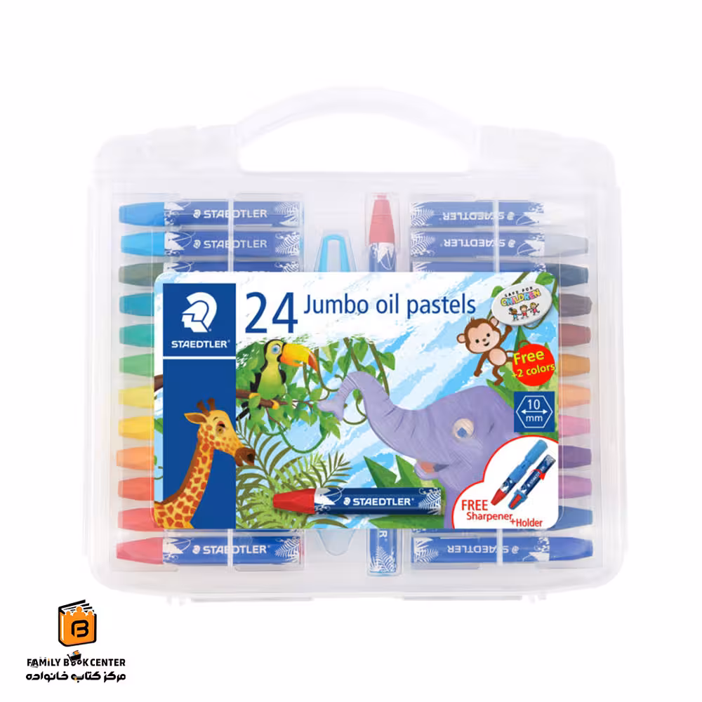 پاستل روغنی 24 رنگ استدلر (STAEDTLER)