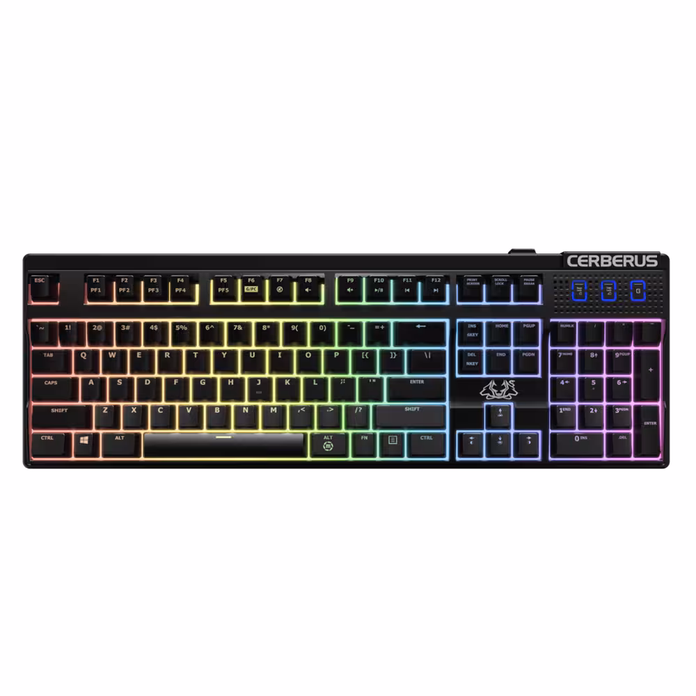 قیمت و خرید کیبورد گیمینگ باسیم ایسوس مدل Cerberus Mech RGB | یاس ارتباط