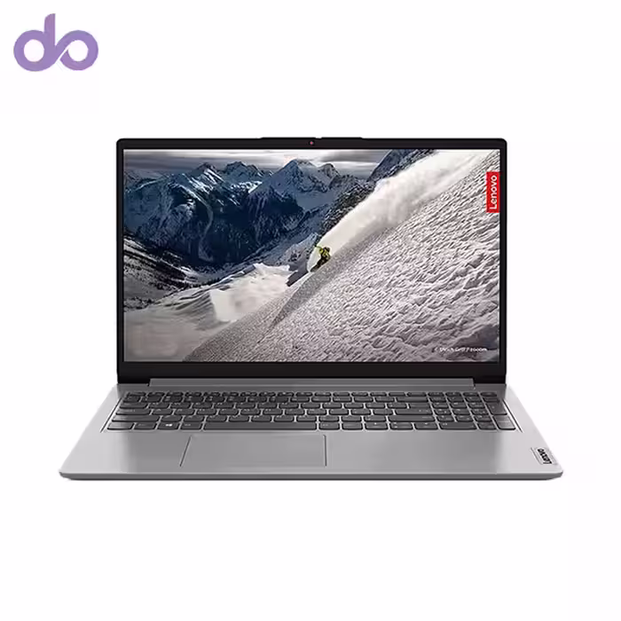 لپ تاپ 15.6 اینچی لنوو IdeaPad 1 با پردازنده Ryzen 3 7320U, 4 گیگابایت رم, حافظه SSD 512 گیگابایت, گرافیک Radeon 610M, نمایشگر فول اچ دی
