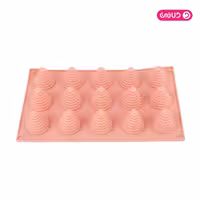 قالب سیلیکون ویژه مخروط پیچ 15 خانه