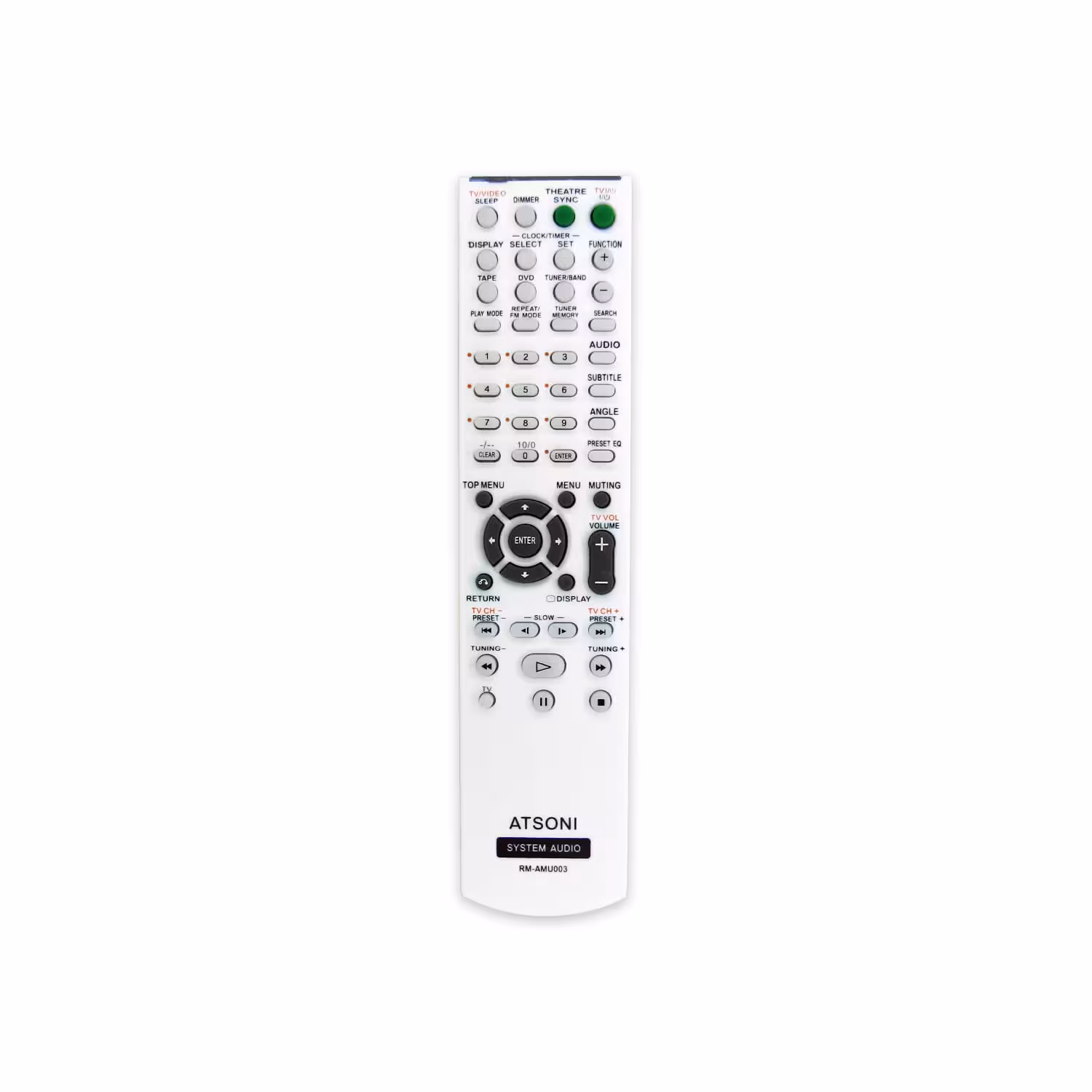 کنترل دی وی دی ضبطی سونی SONY DVD مدل RM-AMU003
