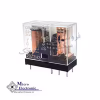 رله شیشه ای 24 ولت 16 آمپر 8پایه OMRON