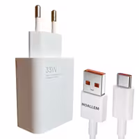 شارژر دیواری 33 وات معلم مدل POCO X3 PRO به همراه کابل تبدیل USB-C | کالا مکس