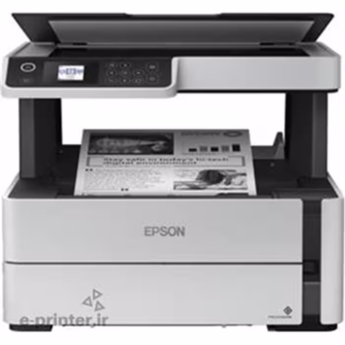 پرینتر سه کاره تک رنگ جوهر افشان اپسون مدل ECOTANK M2170
