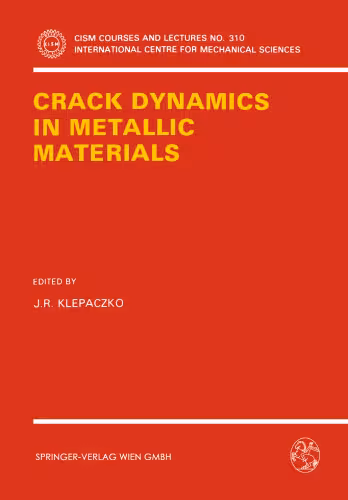 خرید و دانلود نسخه کامل کتاب Crack Dynamics in Metallic Materials