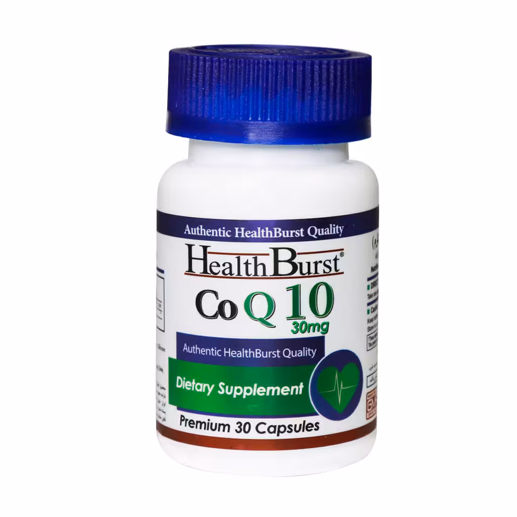 کپسول کوکیوتن 30 میلی گرم هلث برست | Health Burst Co Q 10 – 30mg