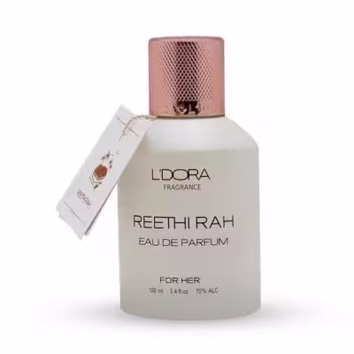 ادوپرفیوم زنانه مدل REETHI RAH لدورا فرگرنس 100 میلی‌لیتر