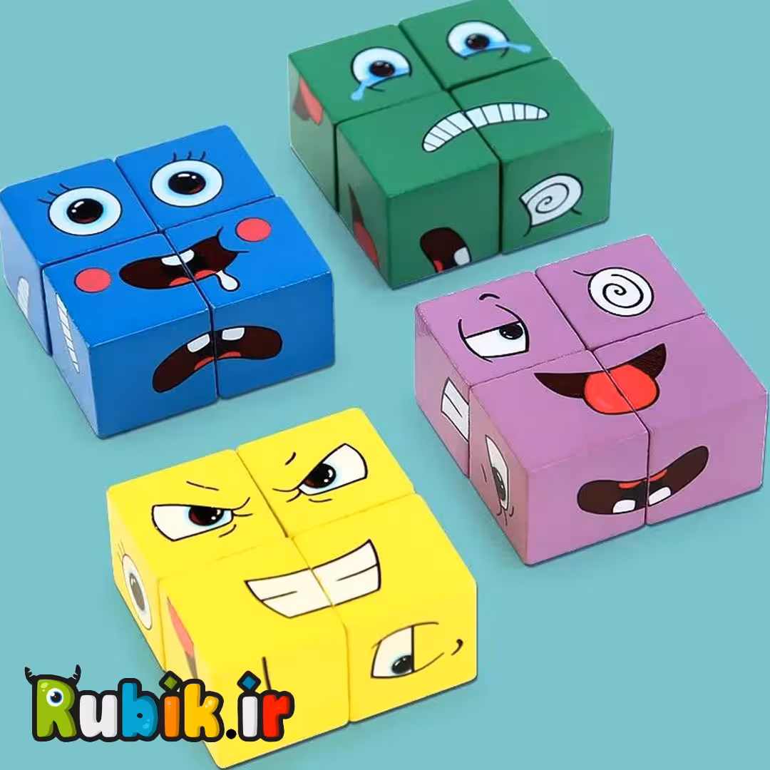پازل مکعبی چهره شنگ شو SengSo Emoji Puzzle