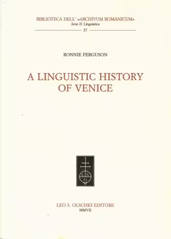 خرید و دانلود نسخه کامل کتاب A linguistic history of Venice