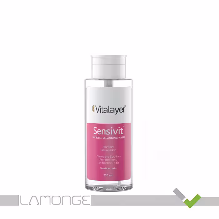 میسلار واتر ویتالیر مدل Sensivit مناسب پوست حساس حجم 250 میلی لیتر