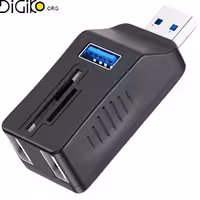 رم ریدر و هاب USB بدون کابل مینی تک