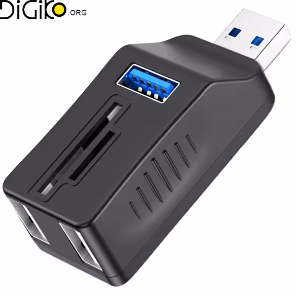 رم ریدر و هاب USB بدون کابل مینی تک