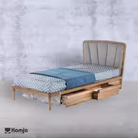 تخت یک نفره مدل سلنا
