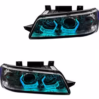خرید چراغ جلو اسپرت پژو 405 SLX مدرن مدل 3D-I8 آبی یخی داخل فابریک بدون موتور دو عددی | اتوموبی