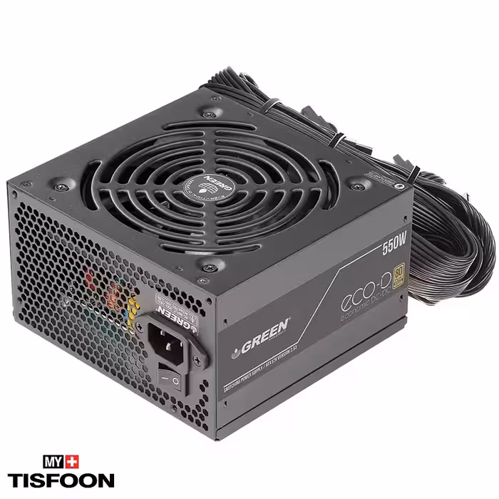 منبع تغذیه کامپیوتر گرین مدل  GP550A-ECO-D