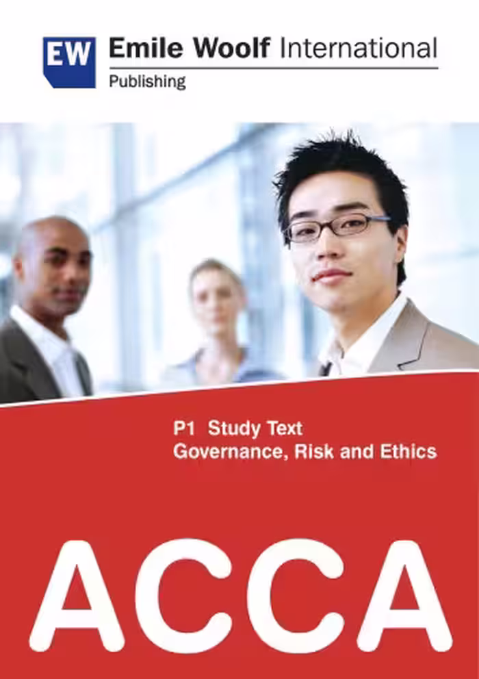 خرید و دانلود نسخه کامل کتاب ACCA P1 Governance, Risk and Ethics
