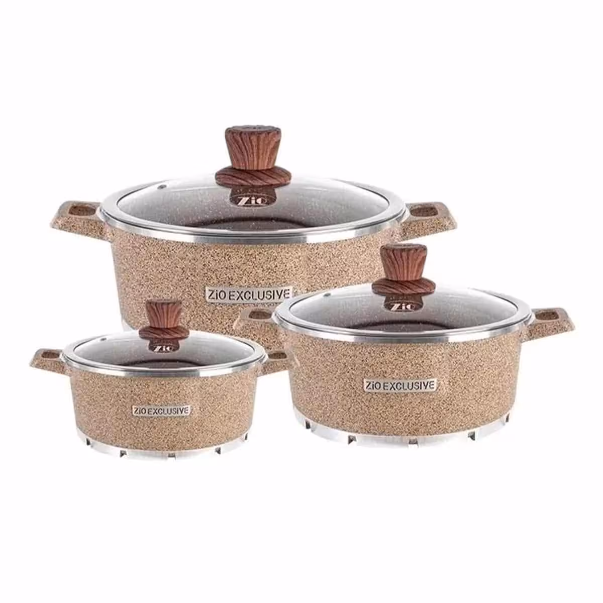 سرویس قابلمه 6 پارچه زیو مدل Z-8400-26