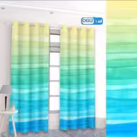 پرده تصویری طرح ساحلی برند پرنا