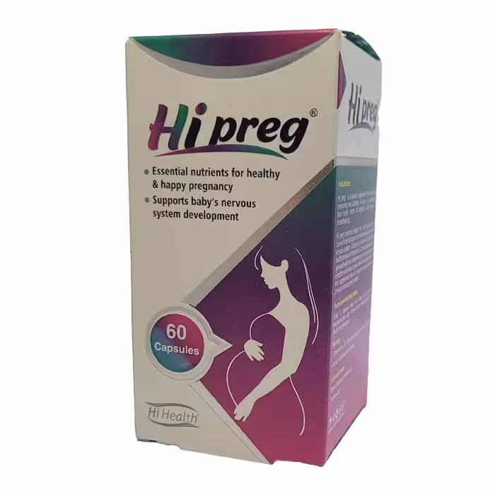 کپسول های پرگ های هلث 60 عددی