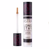 کانسیلر با دوام مدل LONG STAY CONCEALER BUTTER کد 01W آسترا - ASTRA