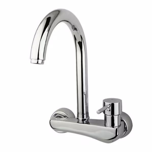 شیر ظرفشویی دیواری پانیا راسان علم عصایی