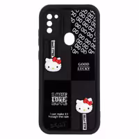 قاب Solid عروسکی طرح Hello Kitty مناسب برای Samsung A11