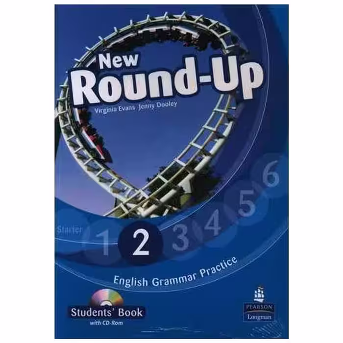 New Round Up 2 ویراست اول (کتاب اصلی   سی دی)(رحلی)(جنگل) اثر ویرجینیا ایوانز ، جنی دولی