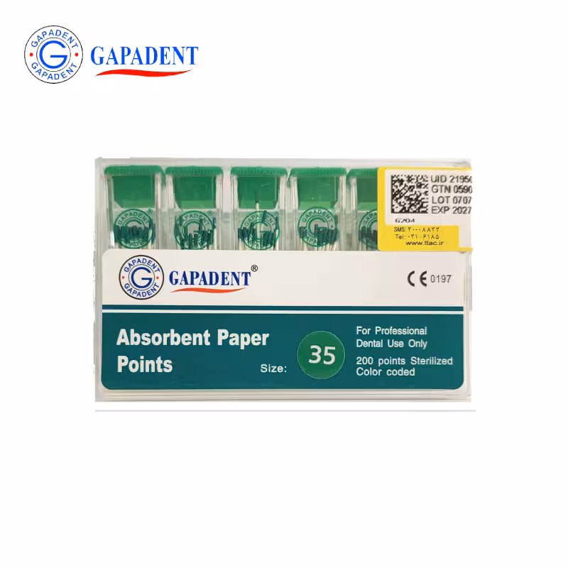 کن کاغذی 2 درصد سایز 35 – GAPADENT