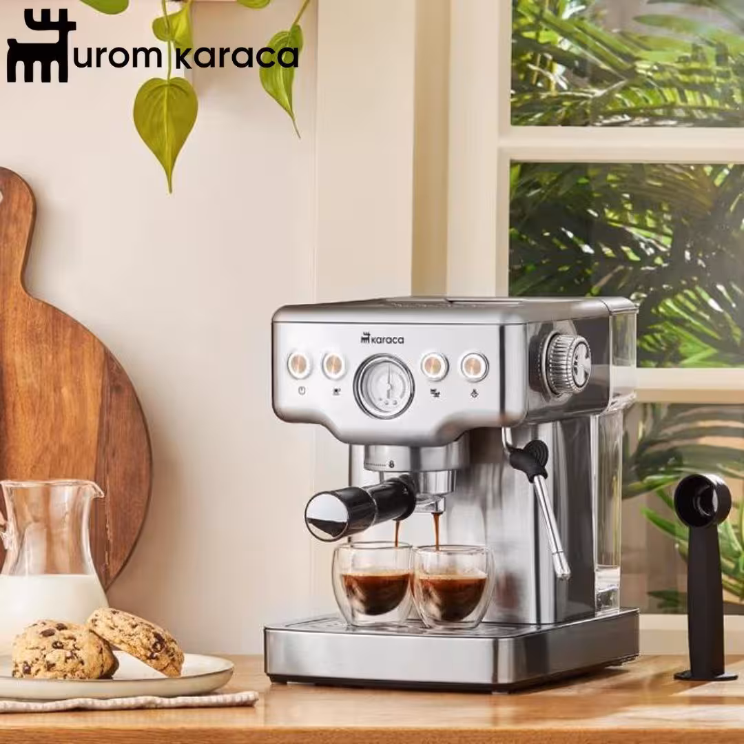 اسپرسو ساز همراه با فوم ساز شیر 20 بار کاراجا Coffee Art 1353