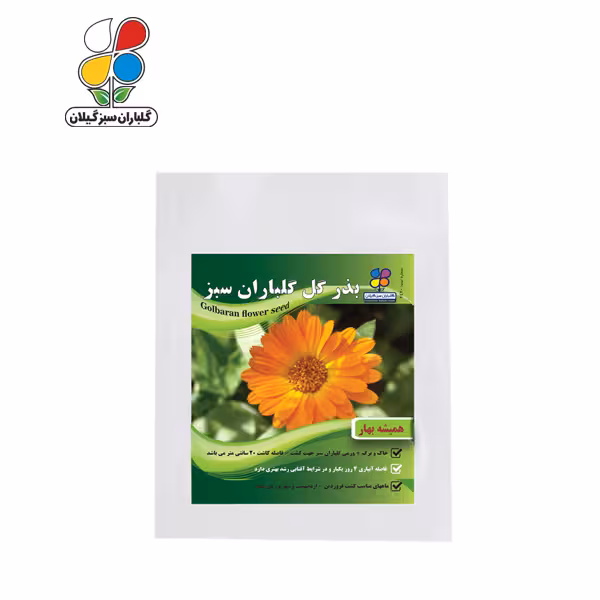 بذر گل همیشه بهار بسته بندی کوچک ( بسته 20 عددی )