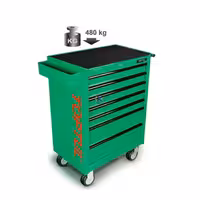 جعبه ابزار 7 کشوئی چرخ دار مدل TCAA0701 تاپ تول Toptul