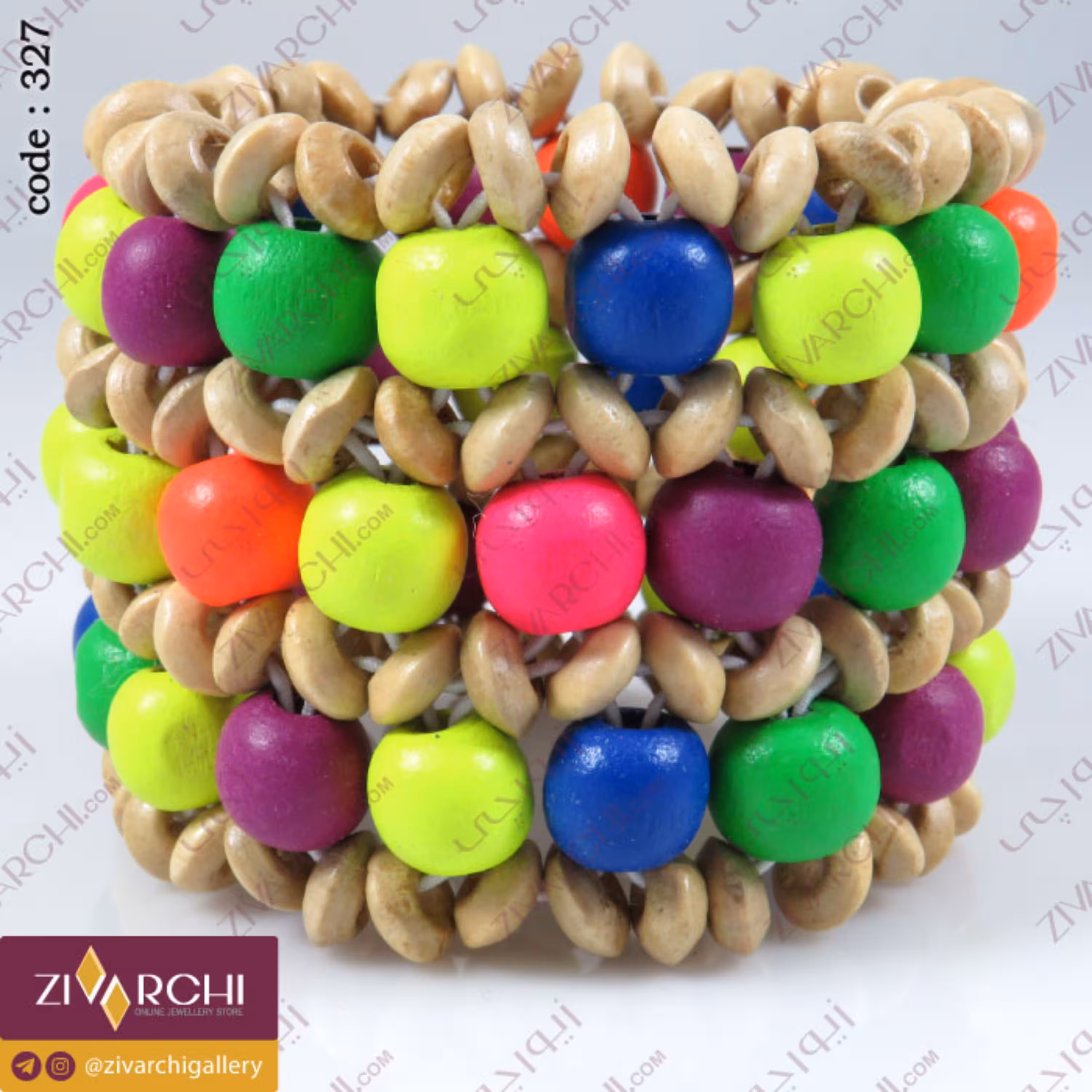 دستبند چوبیِ کِشی 327