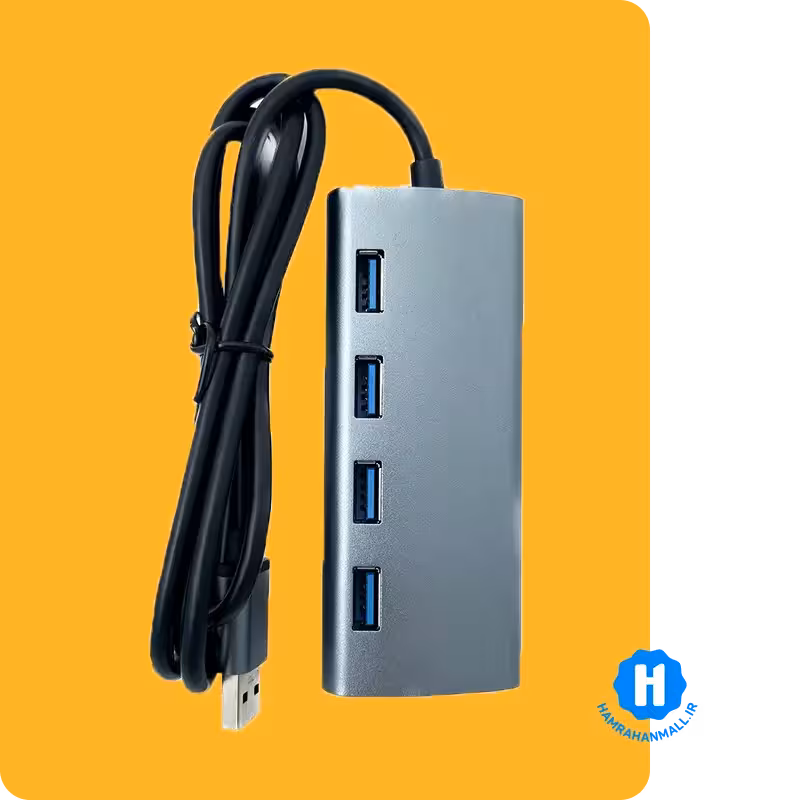 هاب 4 پورت USB3.0 کی نت مدل H6