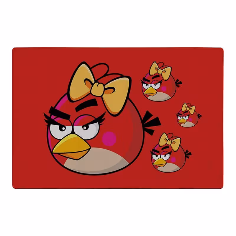 خرید و قیمت موس پد گیمینگ طرح angry birds کد 4114