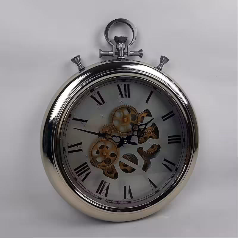 ساعت دیواری چرخ دنده متحرک طرح 625y عالیجناب | amazonchi