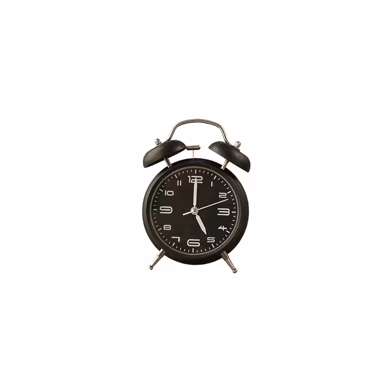 ساعت رومیزی شماته سایز بزرگ مشکی 13465